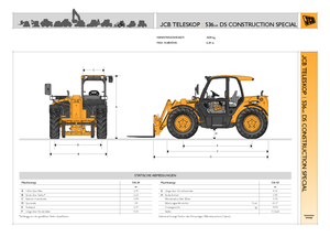 Teleskopické manipulátory JCB 536-60