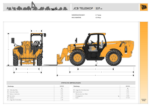 Teleskopické manipulátory JCB 537-135