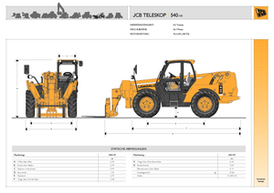 Teleskopické manipulátory JCB 540-170
