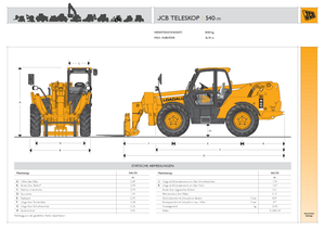 Teleskopické manipulátory JCB 540-170