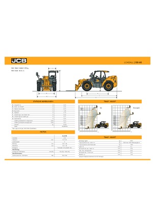 Teleskopické manipulátory JCB 550-80 DS
