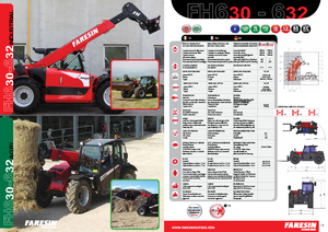 Teleskopické manipulátory Faresin Handlers 6.32