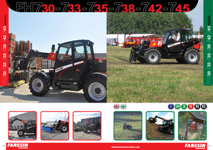 Teleskopické manipulátory Faresin Handlers 7.38