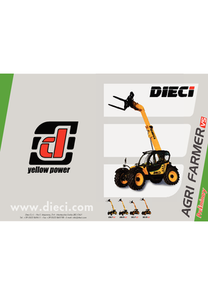 Teleskopické manipulátory Dieci Agri Farmer 28.9 VS