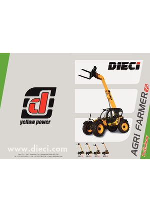 Teleskopické manipulátory Dieci Agri Farmer 28.9 VS