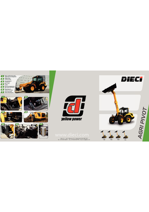 Zemědělské kolové nakladače Dieci Agri Pivot T70