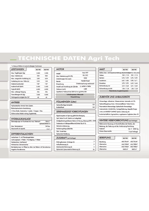 Teleskopické manipulátory Dieci Agri Tech 35.7 VS