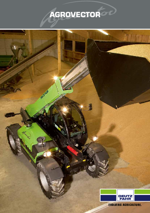 Teleskopické manipulátory DEUTZ-FAHR Agrovector 35.7