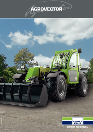 Teleskopické manipulátory DEUTZ-FAHR Agrovector 35.7