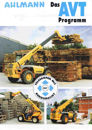 Teleskopické manipulátory Ahlmann AVT 1330 SL
