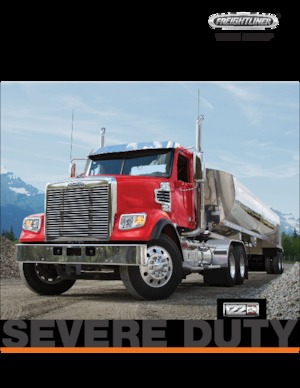 Tuhé podvozky Freightliner 122SD 70 Raised Roof Detroit DD13