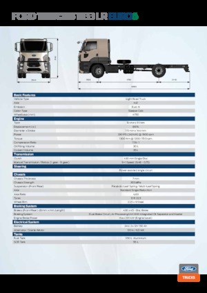 Tuhé podvozky Ford 1833 LR