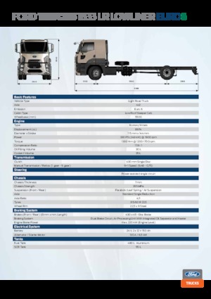 Tuhé podvozky Ford 1833 LR Lowliner