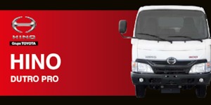 Tuhé podvozky Hino 300 DUTRO PRO 4x2