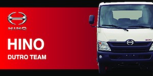 Tuhé podvozky Hino 300 DUTRO TEAM 4x2