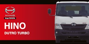 Tuhé podvozky Hino 300 DUTRO TURBO 4x2