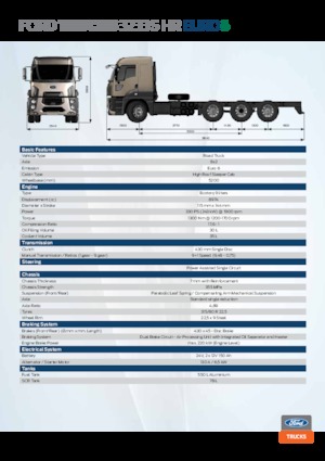 Tuhé podvozky Ford 3233S HR