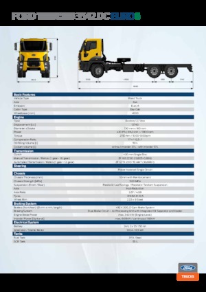 Tuhé podvozky Ford 3242CD