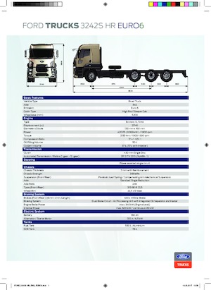 Tuhé podvozky Ford 3242S HR