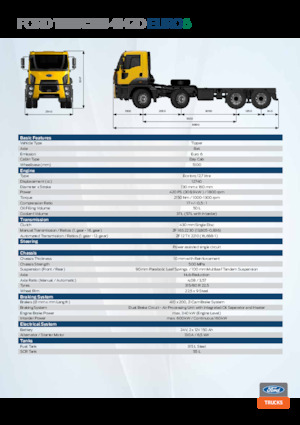 Tuhé podvozky Ford 4142