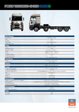 Tuhé podvozky Ford 4148D