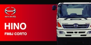 Tuhé podvozky Hino 500 FM8J CORTO 6x4