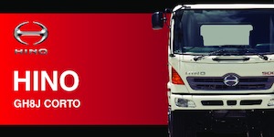 Tuhé podvozky Hino 500 GH8J CORTO 4x2