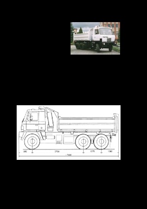 Tuhé podvozky Tatra 815 S3 26 208 6x6.2