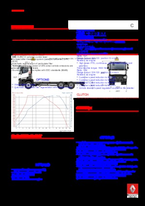 Tuhé podvozky Renault C 380 8X4*4 R TRIDEM