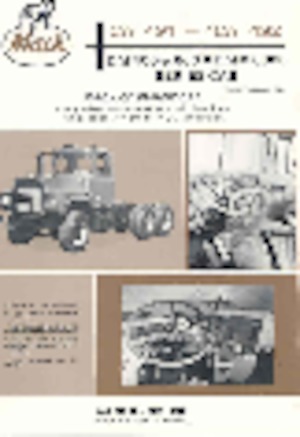 Tuhé podvozky Mack DMM-6006S CA491 END 673 E 6x4