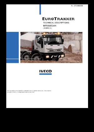 Tuhé podvozky Iveco EUROTRAKKER MP260E34H