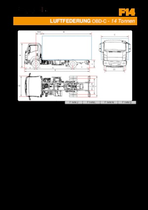 Tuhé podvozky Isuzu F14N Q