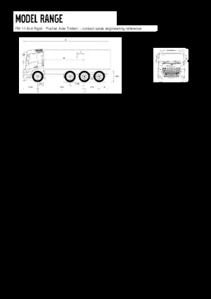 Tuhé podvozky Volvo Trucks FM11.330 8x4 Rigid - Pusher Axle Tridem
