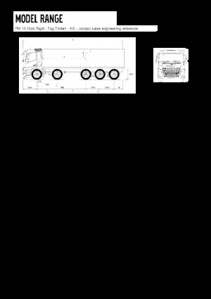 Tuhé podvozky Volvo Trucks FM13.420 10x4 Rigid