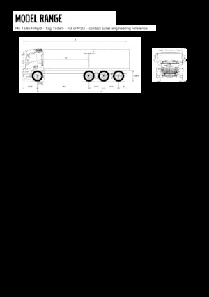 Tuhé podvozky Volvo Trucks FM13.420 8x4 Rigid - Tag Tridem