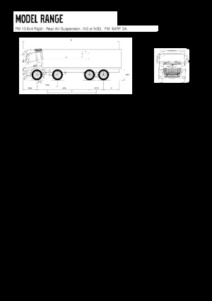 Tuhé podvozky Volvo Trucks FM13.420 8x4 Rigid