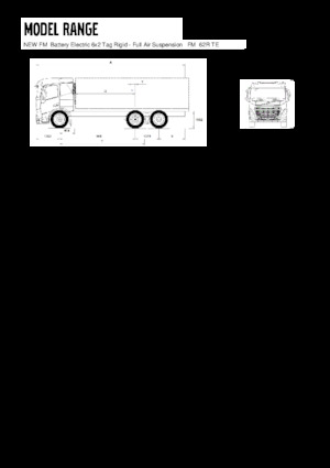 Tuhé podvozky Volvo Trucks FM670 Battery Electric 6x2 Tag Rigid