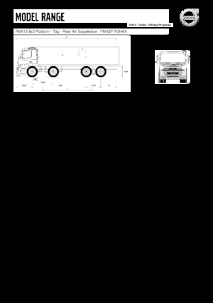 Tuhé podvozky Volvo Trucks FMX13.420 8x2 Platform - Tag