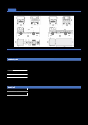 Tuhé podvozky Hyundai Commercial Vehicles HD120 4x2 D6GA