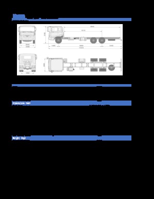 Tuhé podvozky Hyundai Commercial Vehicles HD250 6x4 D6AC