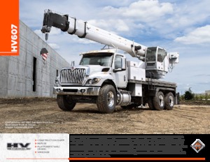 Tuhé podvozky International HV607 107 Regular Cab Cummins L9