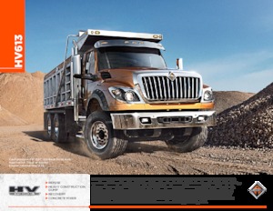 Tuhé podvozky International HV613 113 Regular Cab International A26