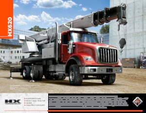 Tuhé podvozky International HX620 119 Day Cab Cummins ISX15