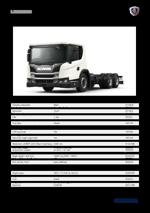 Tuhé podvozky Scania L 250 B6x4NB