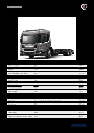 Tuhé podvozky Scania L 360 B6x2*4NB