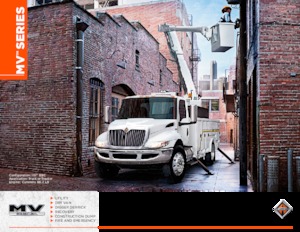 Tuhé podvozky International MV60H 107 Crew Cab Cummins B6.7