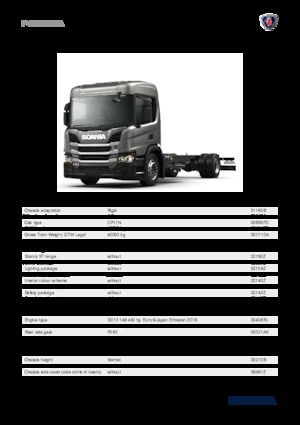 Tuhé podvozky Scania P 450 B4x2NA