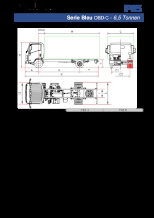 Tuhé podvozky Isuzu P65 K