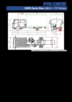 Tuhé podvozky Isuzu P75 Q Crew