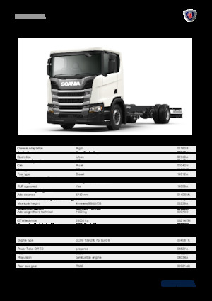 Tuhé podvozky Scania R 280 B4x2NA